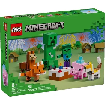 Stavebnice LEGO LEGO Minecraft 21281 Oslava narozenin Prasátka