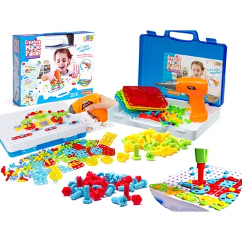 ostatní stavebnice IKK Kreativní stavebnice se šroubováky