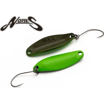 Umělá nástraha Plandavka Nories Masukurouto 2,9g 34mm #006 Lime / Schwarz