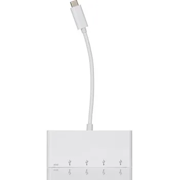 USB hub Rozbočovač USB, standard: USB 3.0, počet portů USB: 4 USB, typ USB: USB C RS PRO