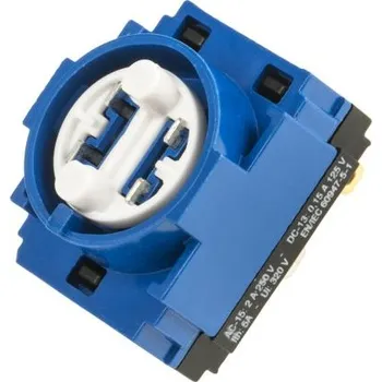 Stykač Blok kontaktů tlačítkového spínače 1NO Pájený / rychlé připojení
