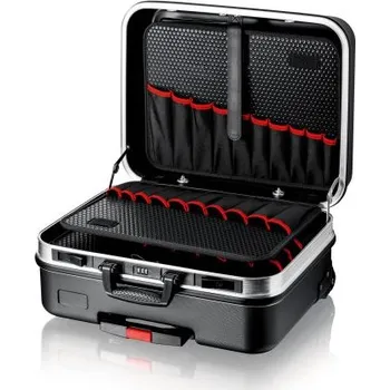 Kufřík na nářadí barva Černá, ABS, Hliník Kufřík na nářadí 515 x 430 x 280mm Knipex