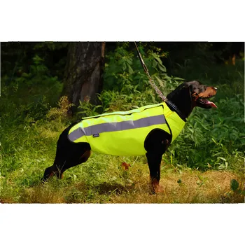 Obleček pro psa ZÁHOŘÍ Rudel Ochranná vesta pro psy žlutá Velikost: M