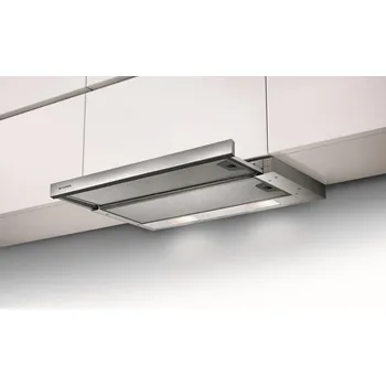 Digestoř FABER FLEXA HIP NG Vestavná výsuvná digestoř Barva: Nerez / šedá, Výkon: 220 | 320 | 420 m3/h, Šířka: 50 cm