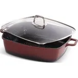 LT1286 PEKÁČ 28X28CM ČERVENÝ CAST LAMART