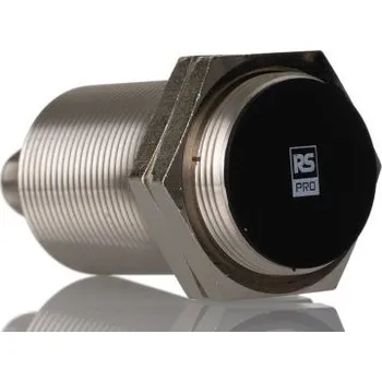 RS PRO Indukční, Snímač přiblížení Válec se závitem M30 10 mm 10→ 30 V stejnosm