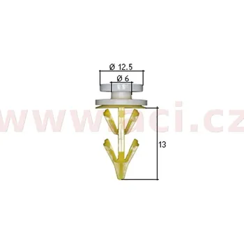 plastová příchytka (sada 5 ks) 50440T