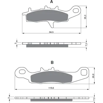 Motodíl plastová příchytka s vnitřním závitem (sada 10 ks) 57283Z