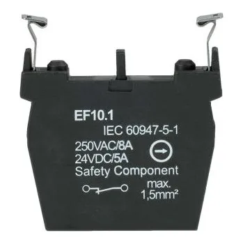 Stykač Blok kontaktů 1NC 230V ac Šroubová svorka