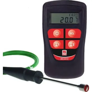 Sada teploměrů Legionella, přesnost: ±0,2 °C Celsius, Fahrenheit, typ sondy: Ponoření, povrch Ne Ne, typ baterie: PP3,