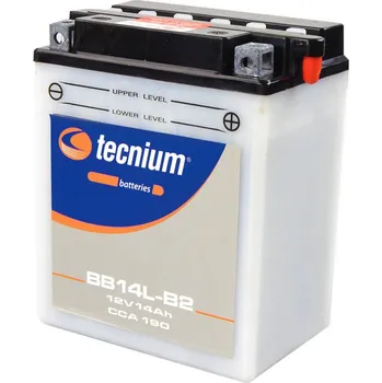 Elektroinstalace pro motocykl Konvenční baterie TECNIUM s kyselinou - BB14L-B2 830570