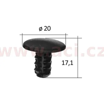 plastová příchytka (sada 10 ks) 50420T
