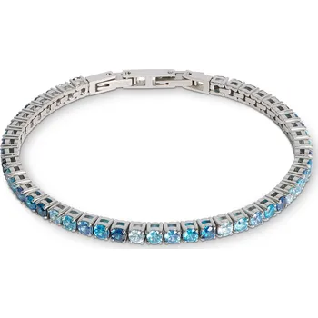 Náramek COEUR DE LION tenisový náramek modro/stříbrný 0600/30-0717