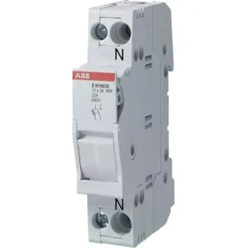 Odpojovač pojistek, řada: E 91HN/32 32A 2 velikost pojistky 10 x 38mm