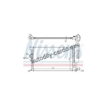 Chladič motoru Chladič motoru NISSENS 63713A