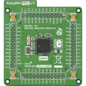 Vývojová deska Vývojová sada mikrokontroléru, TM4C129XNCZAD, M4F, 10x I2C, 12bitový D/A, 2x 12bitový A/D (24 kanálů), 2x CAN, SRAM 256