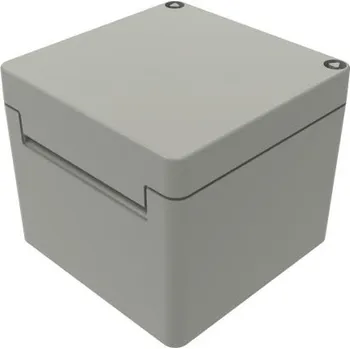 Elektroinstalační krabice Nástěnná krabice, řada: Mini-Polyglas IP65 Polyester Šedá 200 x 200 x 170mm RAL 7038