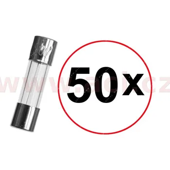 pojistka skleněná 6,3x32 3A (sada 50ks) 2051003