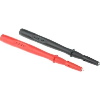 Měřicí kabel Zkušební sonda, 1 kV, 600 V, 10A, Černá, červená, 2mm Fluke