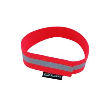 Obojek pro psa ZÁHOŘÍ Rudel Reflexní obojek - popruh suchý zip s reflexní páskou Barva: Žlutá, Délka: 45 cm