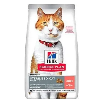 Pro kočku Hill´s Hill's Fel. SP Adult Sterilised Cat Salmon 15kg