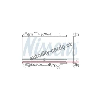 Chladič motoru Chladič motoru NISSENS 62378