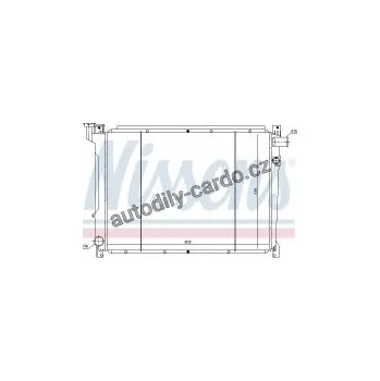 Chladič motoru Chladič motoru NISSENS 62941