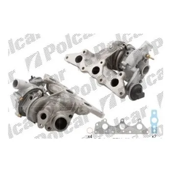 Turbodmychadlo Dmychadlo, plnění, , 0012473V001, 0012473V001000000, 1600960999, 160096099980, A1600960999, A160096099980, Q0012473V001, Q0012473V001000000, ECAR, TBS0763