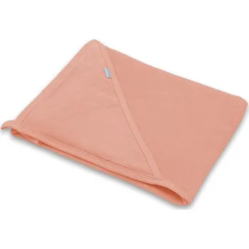 Dětská luxusní froté osuška s kapucí New Baby Comfortably 100x100 cm pink