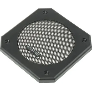 Reproduktor do auta Mřížka pro reproduktory GRILLE 10 ES čtvercová, Černá Visaton
