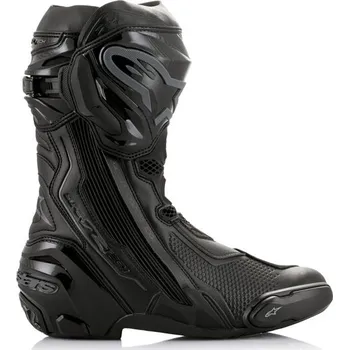 Moto obuv boty SUPERTECH R, ALPINESTARS (černá/černá) 2025 (Velikost: 39) 2H836437