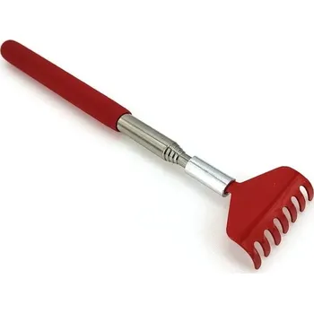 Kuchyňská škrabka Teleskopická škrabka na záda masážní sada | pomůcka pro masáž zad - Červené