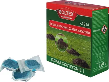 Hubení hlodavce Soltex Pasta pro krtky a hraboše 150 g