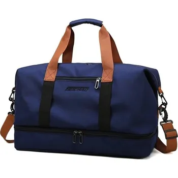 Cestovní taška Cestovní taška s oddělením mokrého a suchého | cestovní brašna - Tmavě modrá