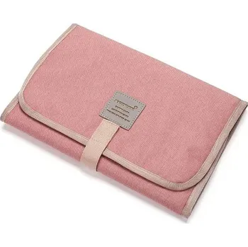 Přebalování Skládací přebalovací podložka pro děti | cestovní přebalovací pultík pro miminka - růžový