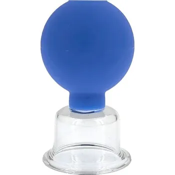 Masáž Masážní silikonové baňky proti celulitidě | masážní baňky, vakuové baňky | 1ks - Modrá-4