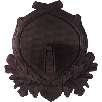 Obraz Dřevo Novák Podložka pod trofej, řezbovaná, Černá zvěř č.114 Barva: Hnědá