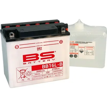 Elektroinstalace pro motocykl BS BATTERY Vysoce výkonná baterie s kyselinou - BB16L-B 310578