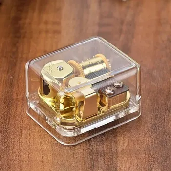 Hudební nástroj pro děti Mini hudební skříňka | Hrací skříňka - náměstí