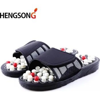 Pánské pantofle Akupresurní masážní pantofle pro muže | zdravotní obuv, pánské pantofle - Bílý,38-39