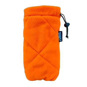 Dalekohled ZÁHOŘÍ Rudel Ochranný fleecový obal na monokulár, délka 24 cm - oranžový