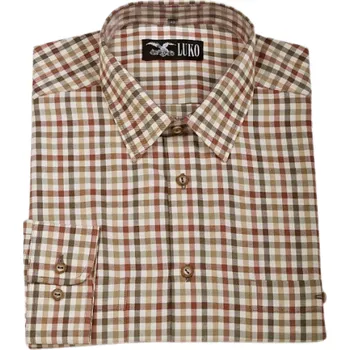 Pánská košile Luko F142223 myslivecká košile dlouhý rukáv - větší kostka Velikost: 47