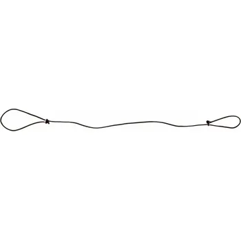 Vodítko pro psa Zubíček Předváděcí vodítko do ruky s parůžkem - kulatá kůže, 4 mm