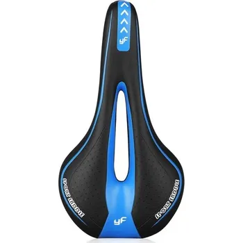 Sedlo na kolo Pohodlné sedlo na kolo s gelovým polštářem | Cyklistické doplňky, Sedlo na kolo - Černá Modrá
