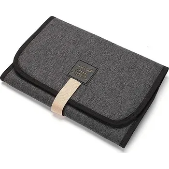 Přebalovací podložka Skládací přebalovací podložka pro děti | cestovní přebalovací pultík pro miminka - Světle černá