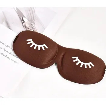 Škraboška na spaní Maska na spaní 3D | škraboška, oční maska - káva