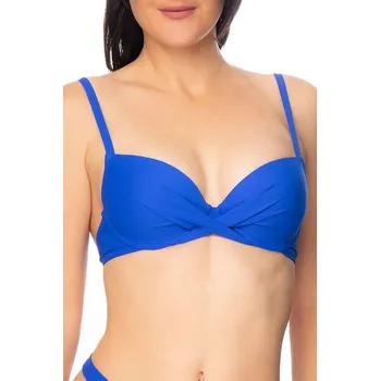 Dámské plavky Plavková podprsenka ANTIGEL (EBB4314-06), Barva modrá, Velikost 75B