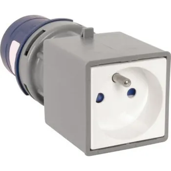 Elektrická zásuvka Domestic-Industrial Adaptor 16A 250V ( f