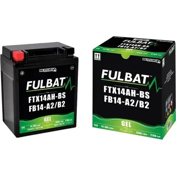 Motobaterie Gelová baterie FULBAT FB14-A2 GEL (12N14-4A) (YB14-A2 GEL) HONDA CX 650 1983-1983