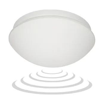 Venkovní osvětlení ORNO MARIN svítidlo se snímačem pohybu 360°,sklo, E27, 60W, IP44